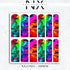 Neon Smoke Nail Decals | Nail Art Water Transfer | Nail Wraps