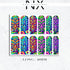 Vibrant Tiki Hut Mask Nail Decals | Nail Art Water Transfer | Nail Wraps
