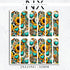 Turquoise Hearts and Sunflower Nail Decals | Nail Art Water Transfer | Nail Wraps