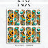 Turquoise Hearts and Sunflower Nail Decals | Nail Art Water Transfer | Nail Wraps