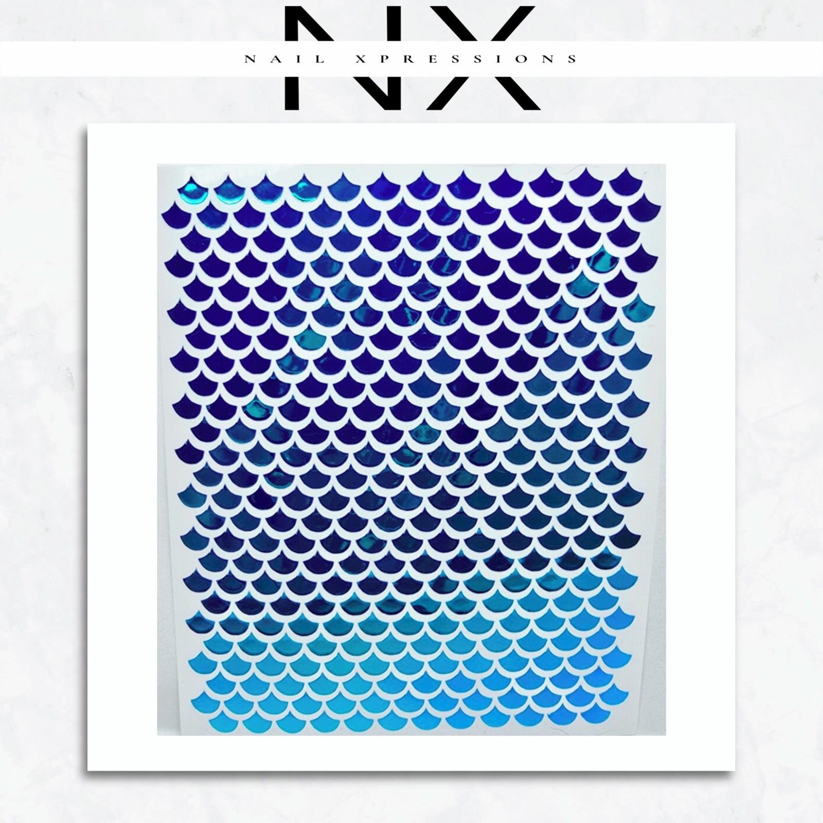 Mermaid Scales Vinyl Nail Sticker