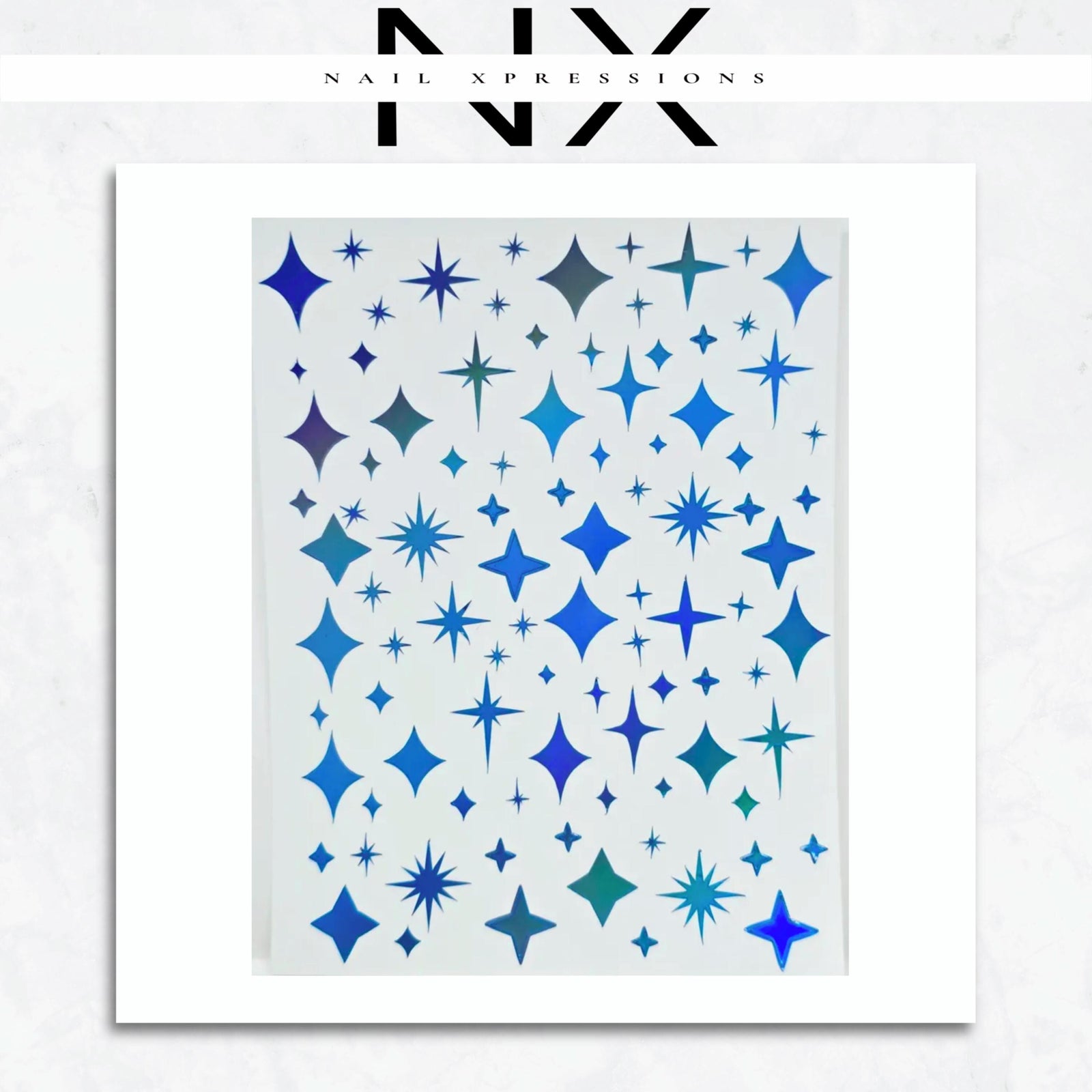 Mix Stars Vinyl Nail Stickers