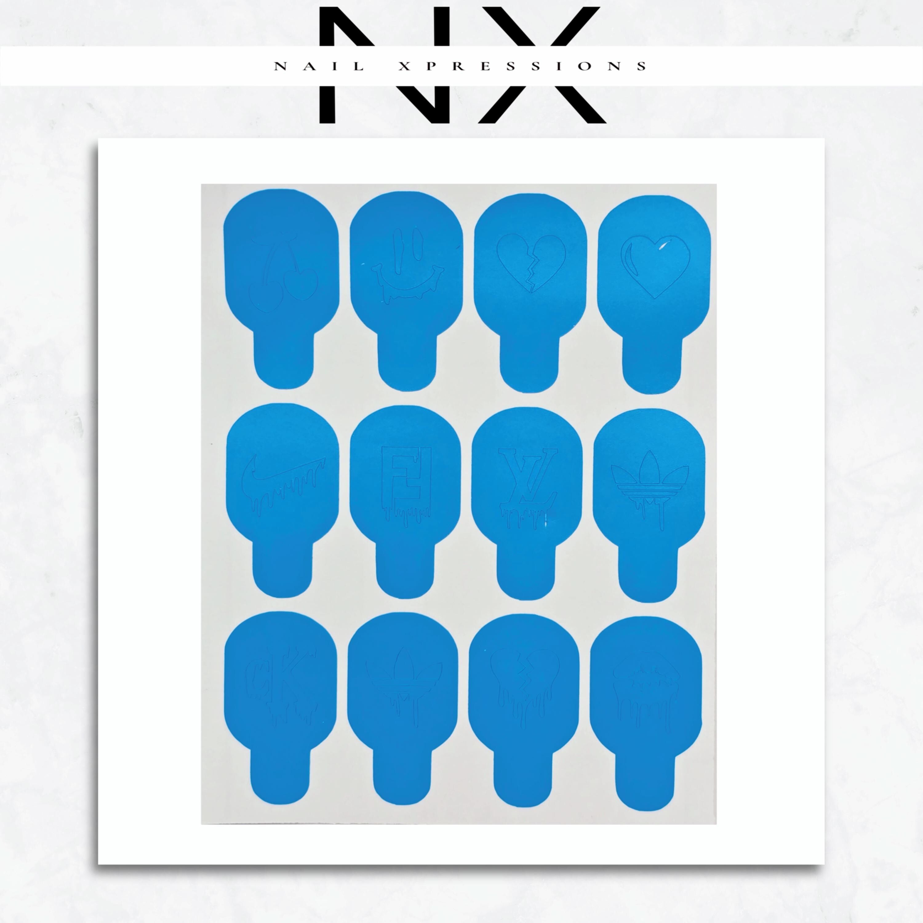 Luxury Airbrush Stencil For Nails