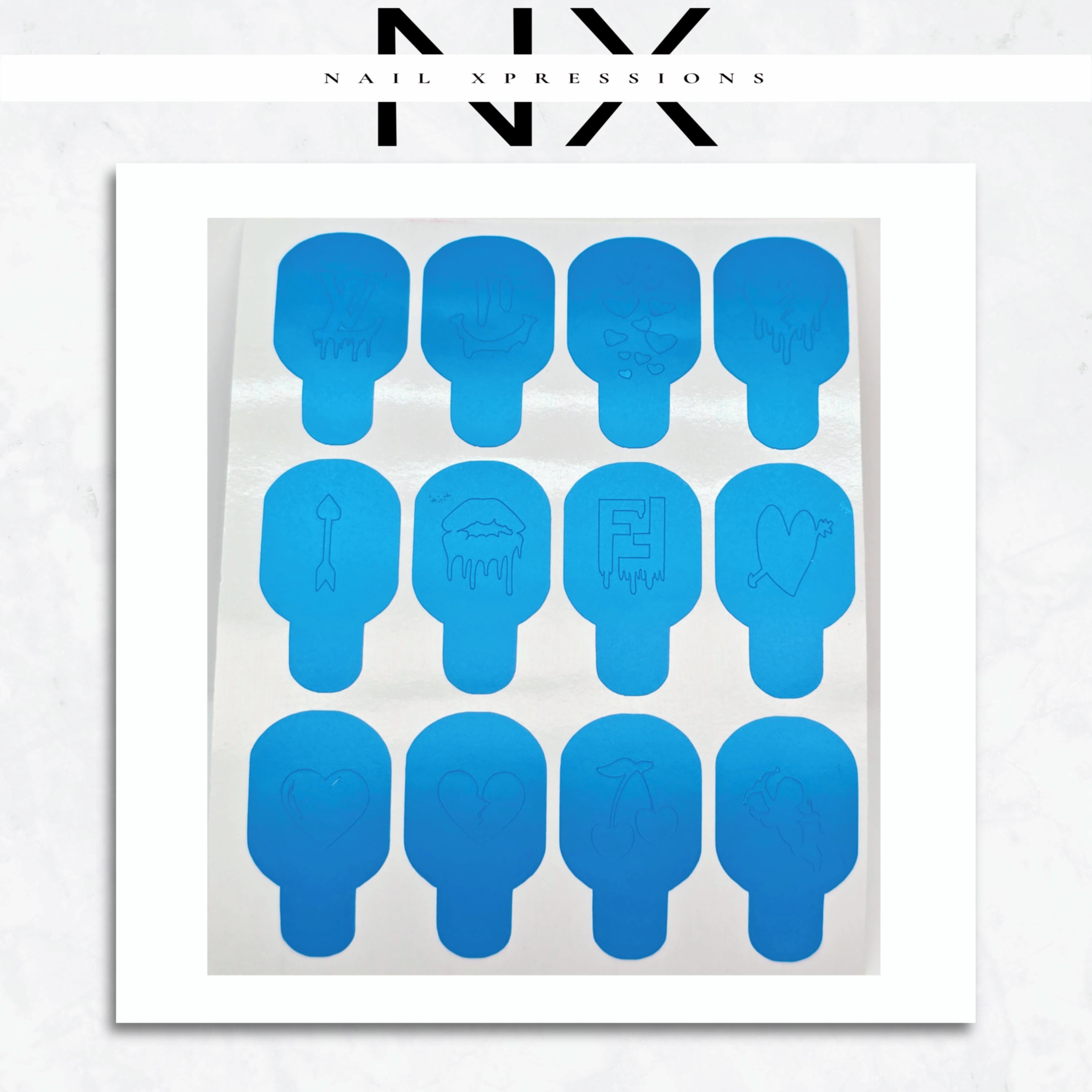 Luxury Airbrush Stencil For Nails