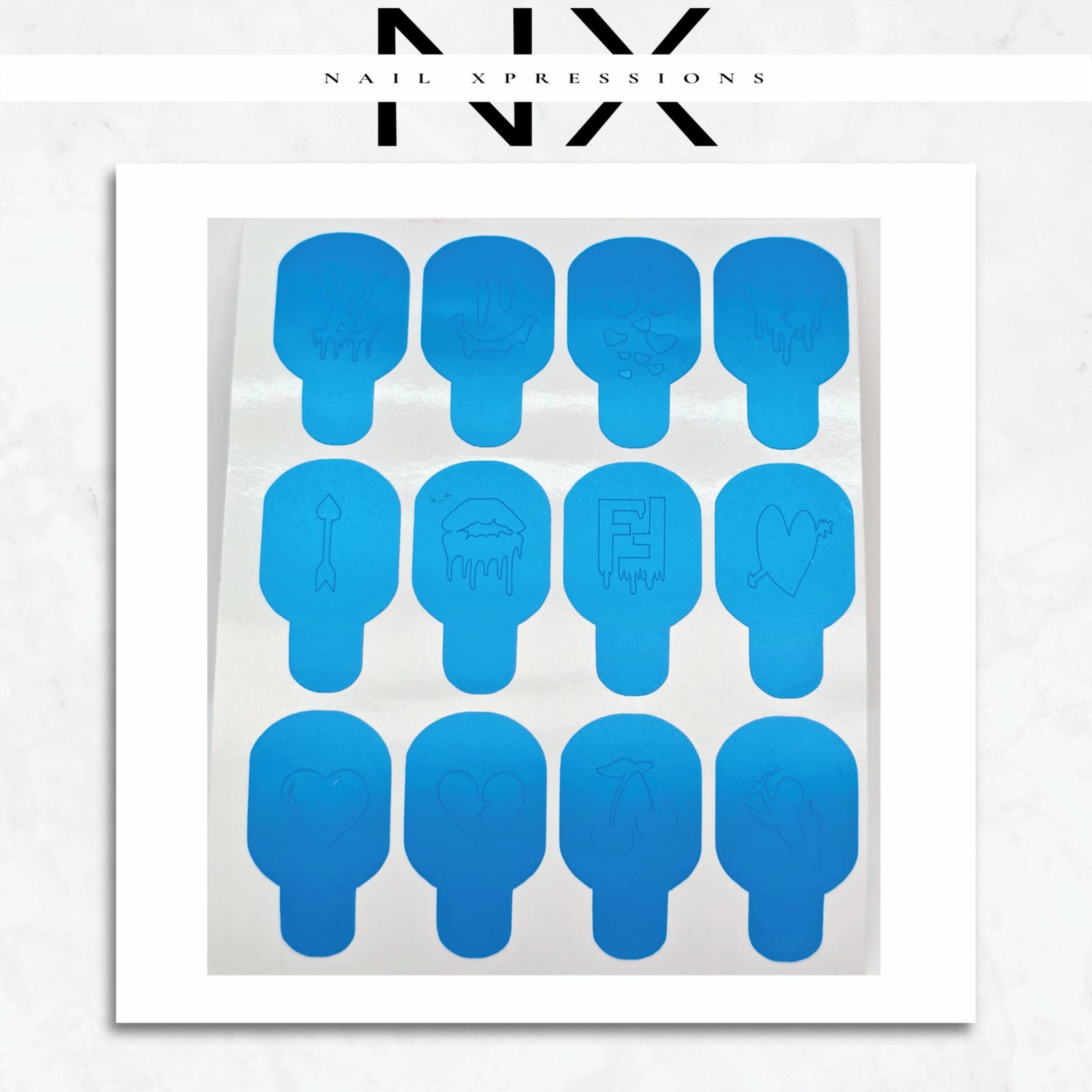 Luxury Airbrush Stencil For Nails