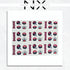 Bucs Football Water Nail Decals