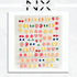 5D Summer Fruits Embossed Nail Stickers | Self Adhesive Nail Art Stickers