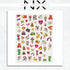 Wild West Girl Nail Sticker