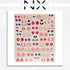 Fruit Embossed Nail Art Sticker | Self Adhesive Nail Art Stickers