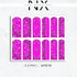 Pink Paisley Bandana Nail Decals | Nail Art Water Transfer | Nail Wraps