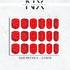 Red Bandana Nail Decals | Nail Art Water Transfer | Nail Wraps