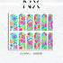 Paisley Bandana Nail Decals | Nail Art Water Transfer | Nail Wraps