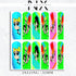 Cartoon Girls Nail Decals | Nail Art Water Transfer | Nail Wraps