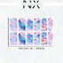 Floral Waterolor Nail Decals | Nail Art Water Transfer | Nail Wraps