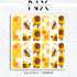 Sweet Honeybee Nail Decals | Nail Art Water Transfer | Nail Wraps