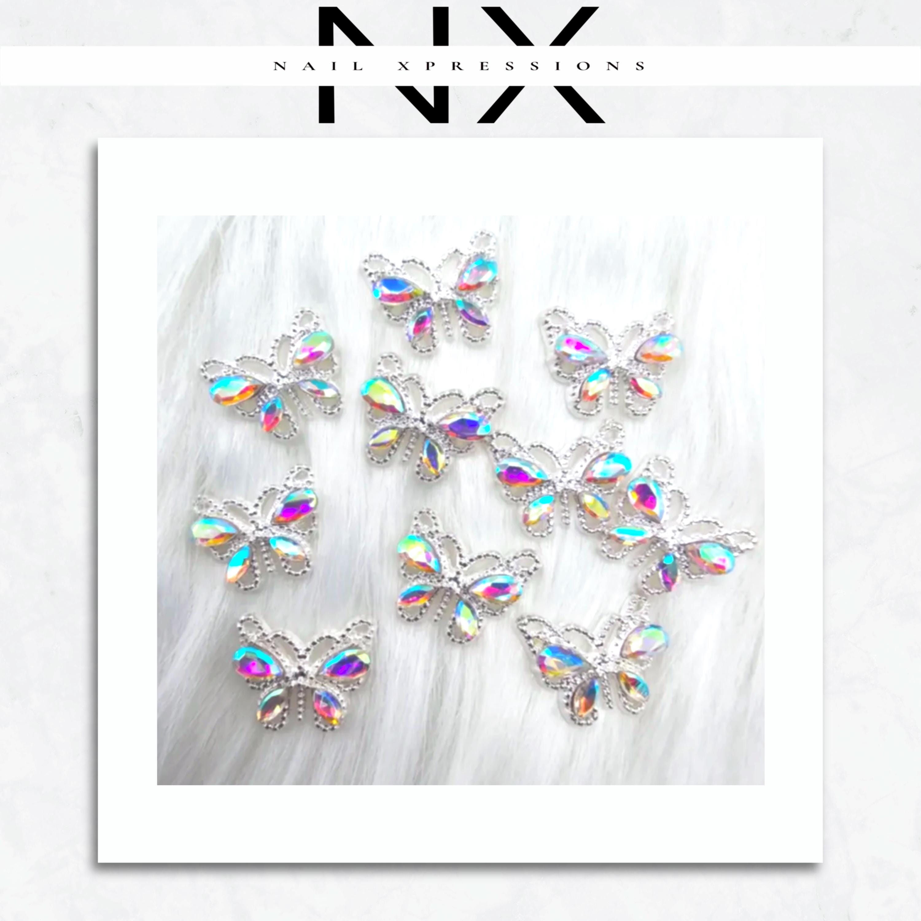 Luxury Butterfly Nail Charm