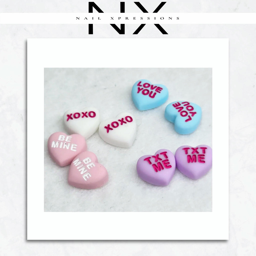 Candy Heart Nail Charm | Nail Art Charms | Nail Accents