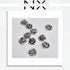 Silver Vintage Rose Nail Charm | Nail Art Charms | Nail Accents