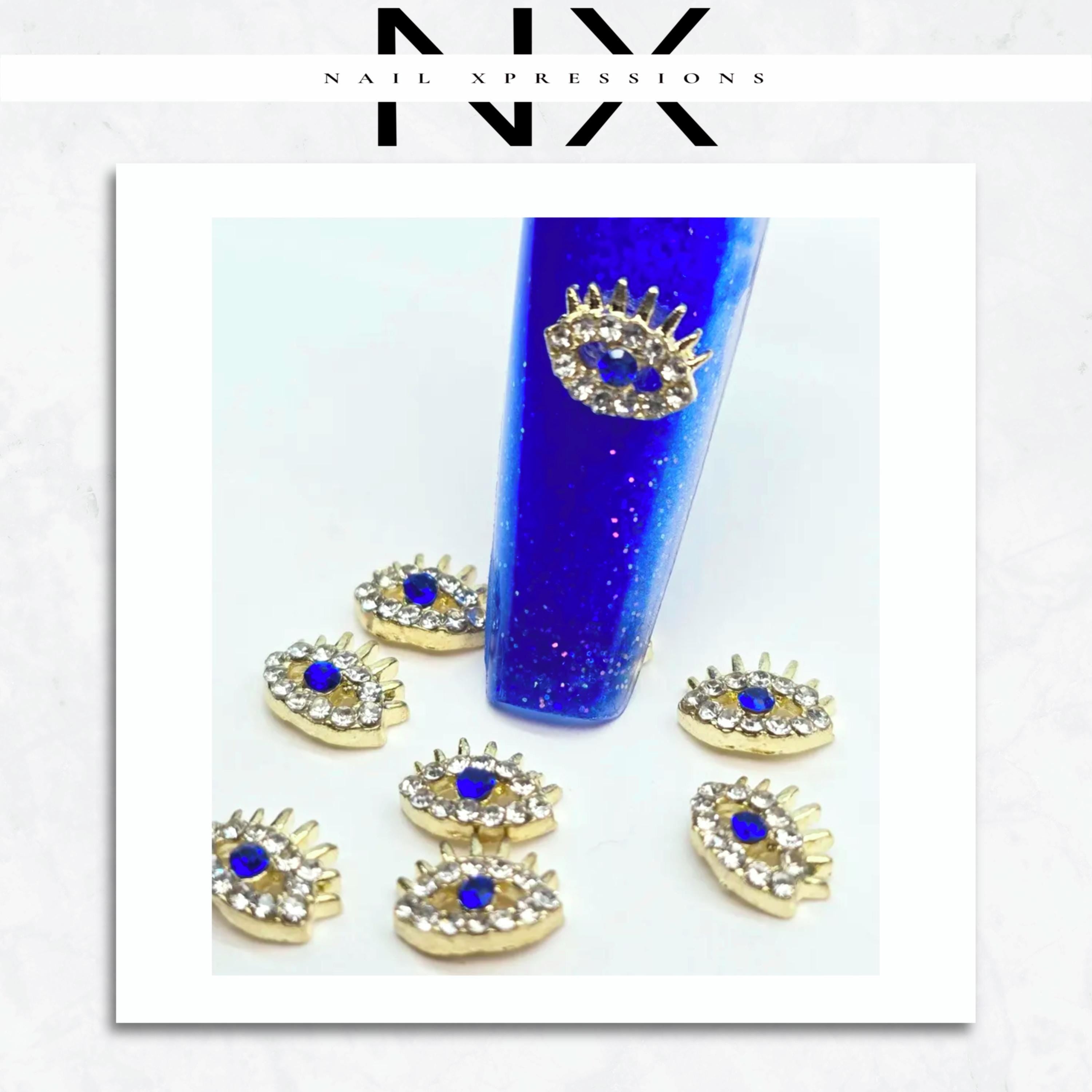 Evil Eye Nail Charm