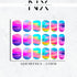 Watercolor Nail Decals | Nail Art Water Transfer | Nail Wraps