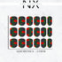 Rockabilly Pattern Nail Decals | Nail Art Water Transfer | Nail Wraps