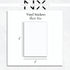 Custom Personalized Vinyl Nail Art Stickers | Nail Art Decorations | Multiple Color options