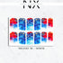 U.S.A. Watercolor Nail Decals | Nail Art Water Transfer | Nail Wraps