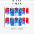 U.S.A. Watercolor Nail Decals | Nail Art Water Transfer | Nail Wraps