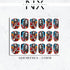 Rasta Vibe Nail Decals | Nail Art Water Transfer | Nail Wraps