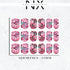 Stained Glass Cherry Blossom Nail Decals | Nail Art Water Transfer | Nail Wraps