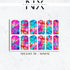 Stained Glass Nail Decals | Nail Art Water Transfer | Nail Wraps