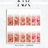 Ombré Rose Gold Flower Nail Decals | Nail Art Water Transfer | Nail Wraps