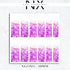 Pink Ombré Benjamin Bill Nail Decals | Nail Art Water Transfer | Nail Wraps