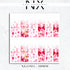 Ombré Dried Flowers Nail Wraps | Nail Art Water Transfer | Nail Wraps