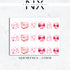 Ombré Dried Flowers Nail Wraps | Nail Art Water Transfer | Nail Wraps