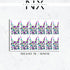 Colorful Leopard French Nail Decals | Nail Art Water Transfer | Nail Wraps