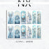 Enchanted Winter Nail Decals | Nail Art Water Transfer | Nail Wraps