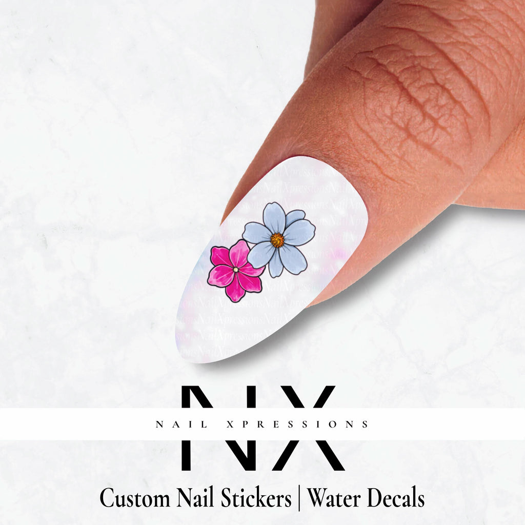 Order Custom Nail Art, Custom Nail Stickers, Custom Clear Nail Stickers, Custom Water Nail Decals