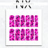 Pink Camoflauge Nail Decals | Nail Art Water Transfer | Nail Wraps p
