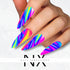 Abstract Neon Nail Decals | Nail Art Water Transfer | Nail Wraps