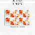 Fall Leaves Marbled Nail Decals | Nail Art Water Transfer | Nail Wraps