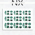 Jets Football Water Nail Decals