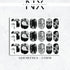 Monochrome C. Brown Nail Decals | Nail Art Water Transfer | Nail Wraps