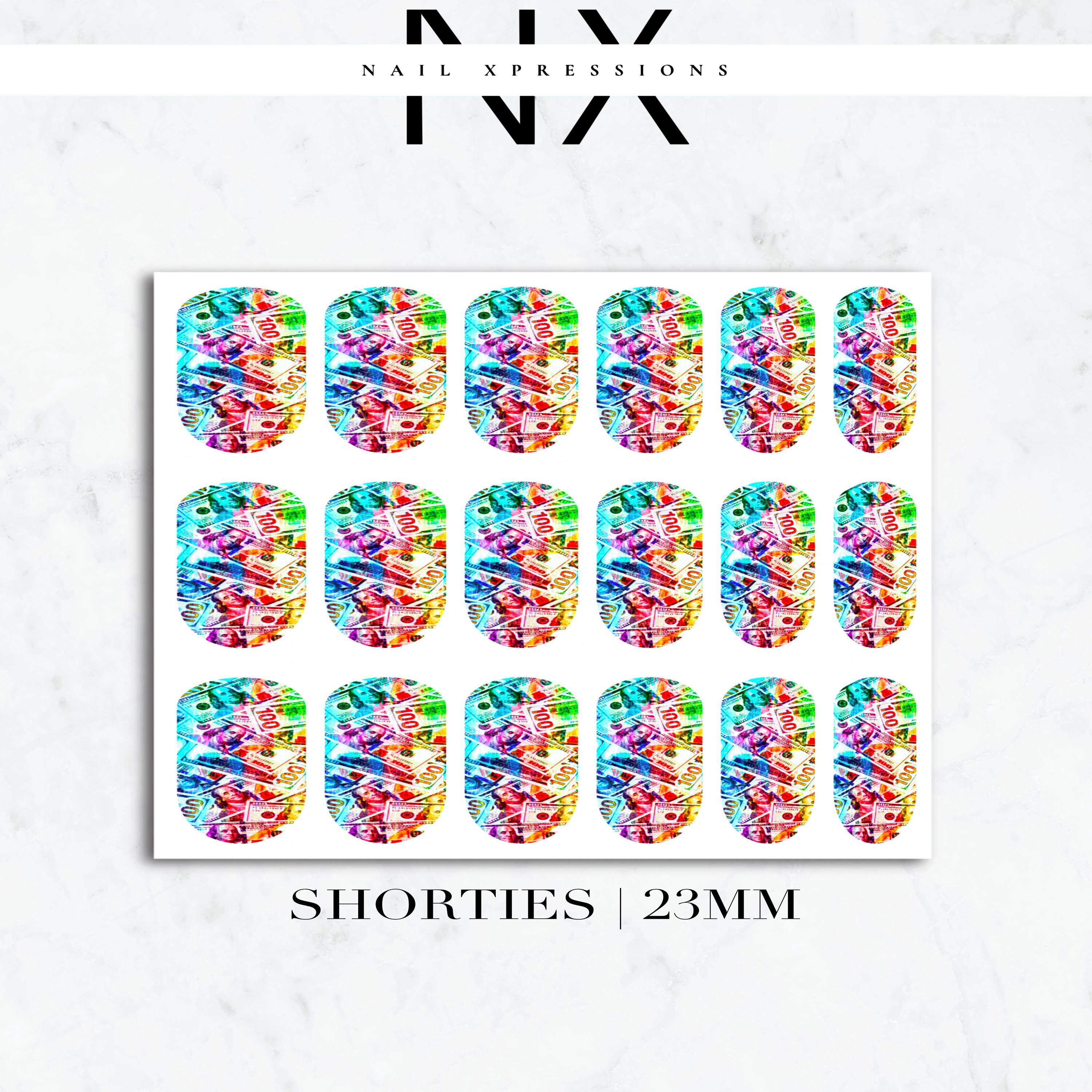 Money Nails Wrap Benjamins Nail Decals | Nail Art Water Transfer | Nail Wraps