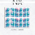 Pastel Geode Crystal Nail Decals | Nail Art Water Transfer | Nail Wraps