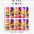 Tropical Beach Nail Decals | Nail Art Water Transfer | Nail Wraps