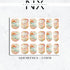 Butterflies and Flower Nail Decals | Nail Art Water Transfer | Nail Wraps