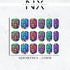 Vibrant Tiki Hut Mask Nail Decals | Nail Art Water Transfer | Nail Wraps