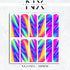 Abstract Neon Nail Decals | Nail Art Water Transfer | Nail Wraps