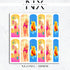 Cartoon Bear Nail Decals | Nail Art Water Transfer | Nail Wraps